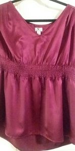 Worthington Satin Top size XL